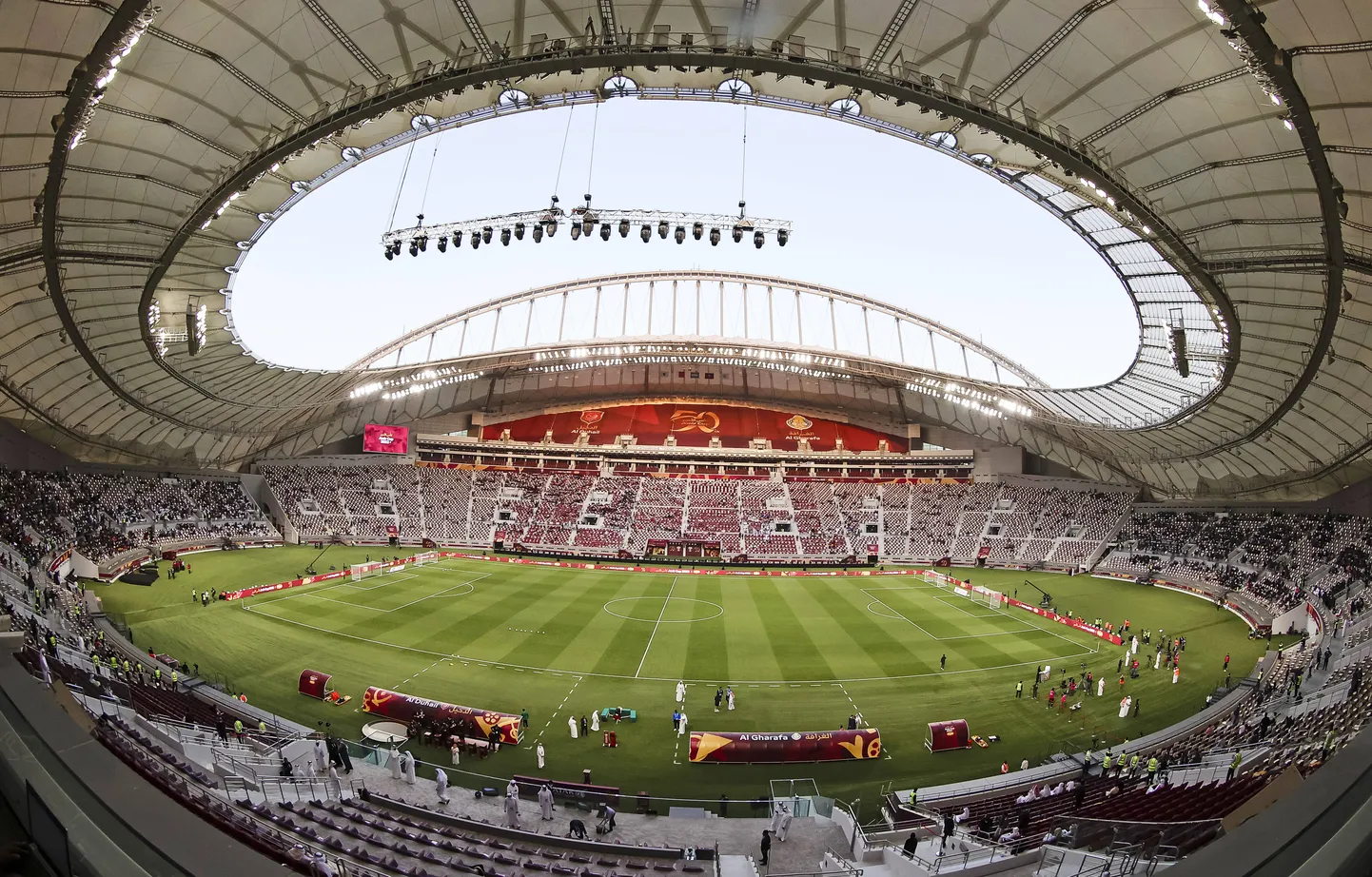Стадион в Катаре.