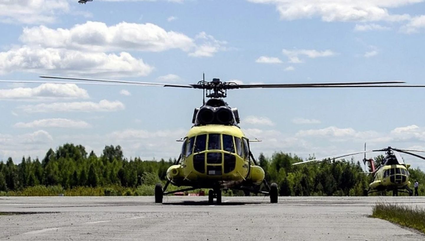 Helikopters "Mi-8". Ilustratīvs foto