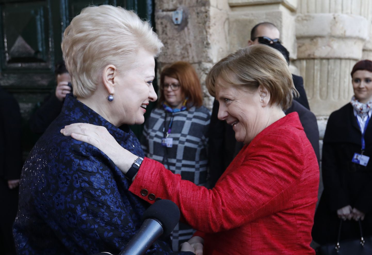 Angela Merkel ja Dalia Grybauskaite.