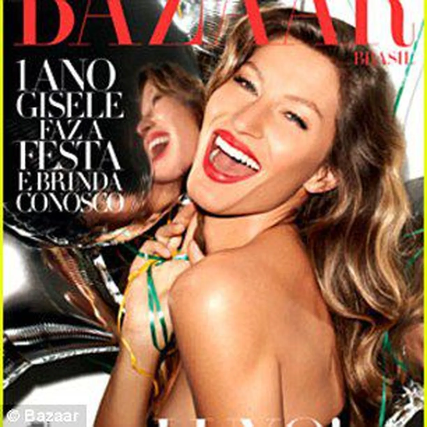 Marie Claire kulutas miljoneid, et promoda end kolm aastat vana Gisele Bundchen fotoga