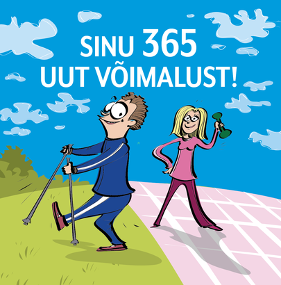 Kadri Kütt «Sinu 365 uut võimalust!». Illustratsioon: Anti Veermaa.