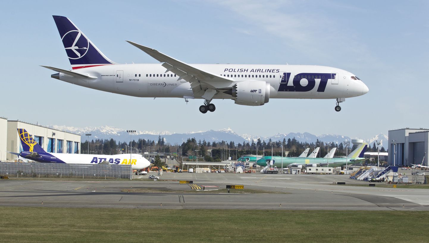 Boeing 787 компании LOT Polish Airlines