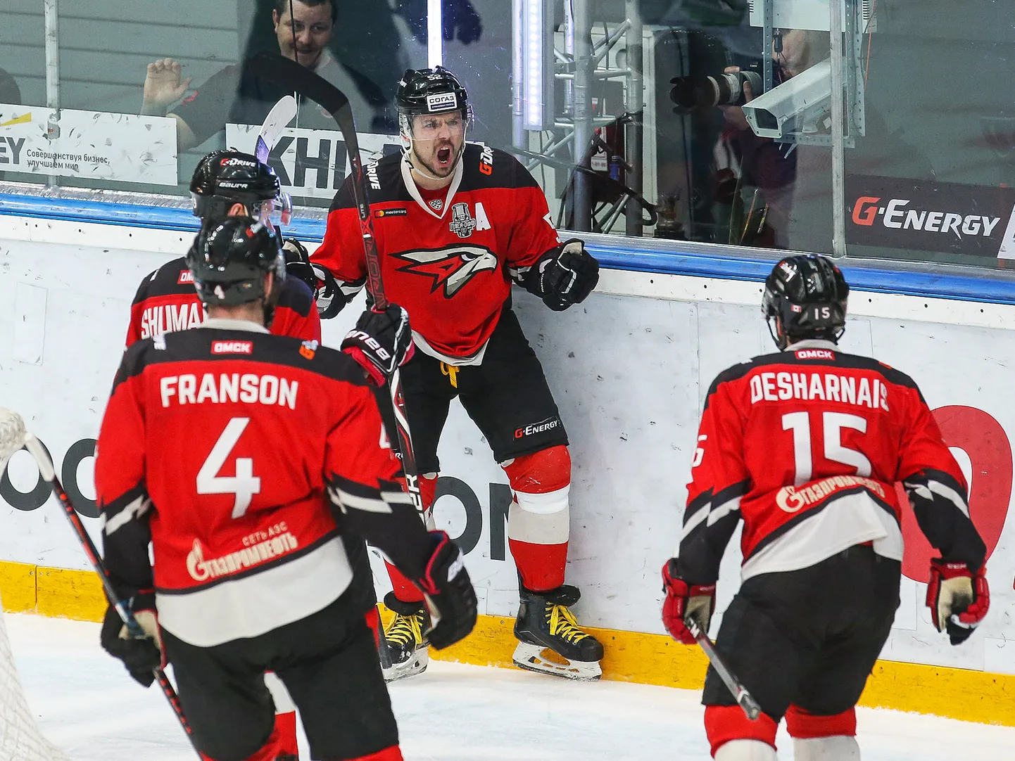 Omskas "Avangard" hokejisti