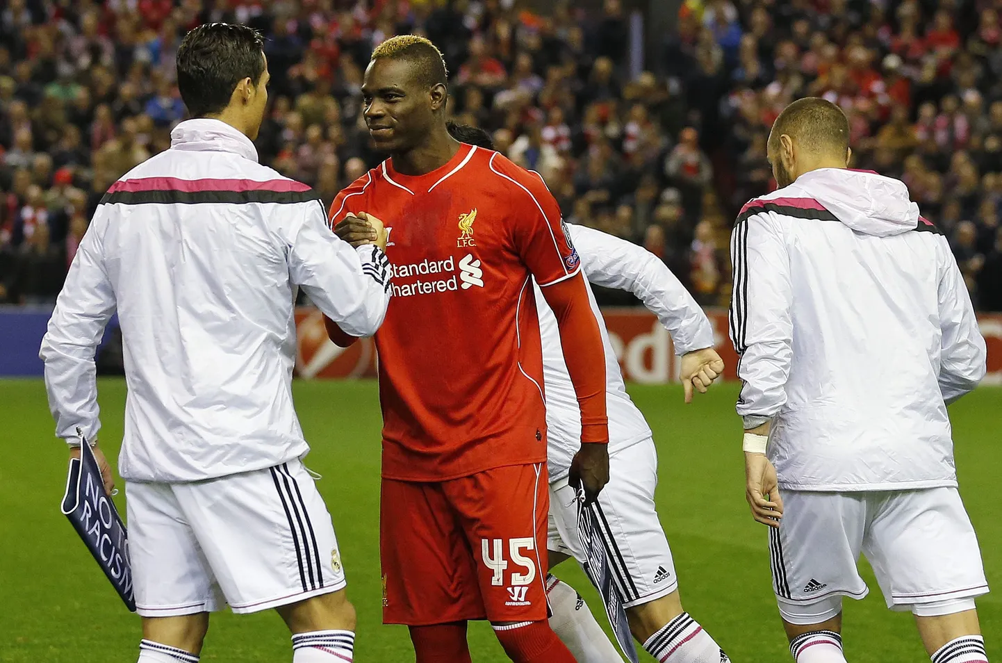 Cristiano Ronaldo ja Mario Balotelli