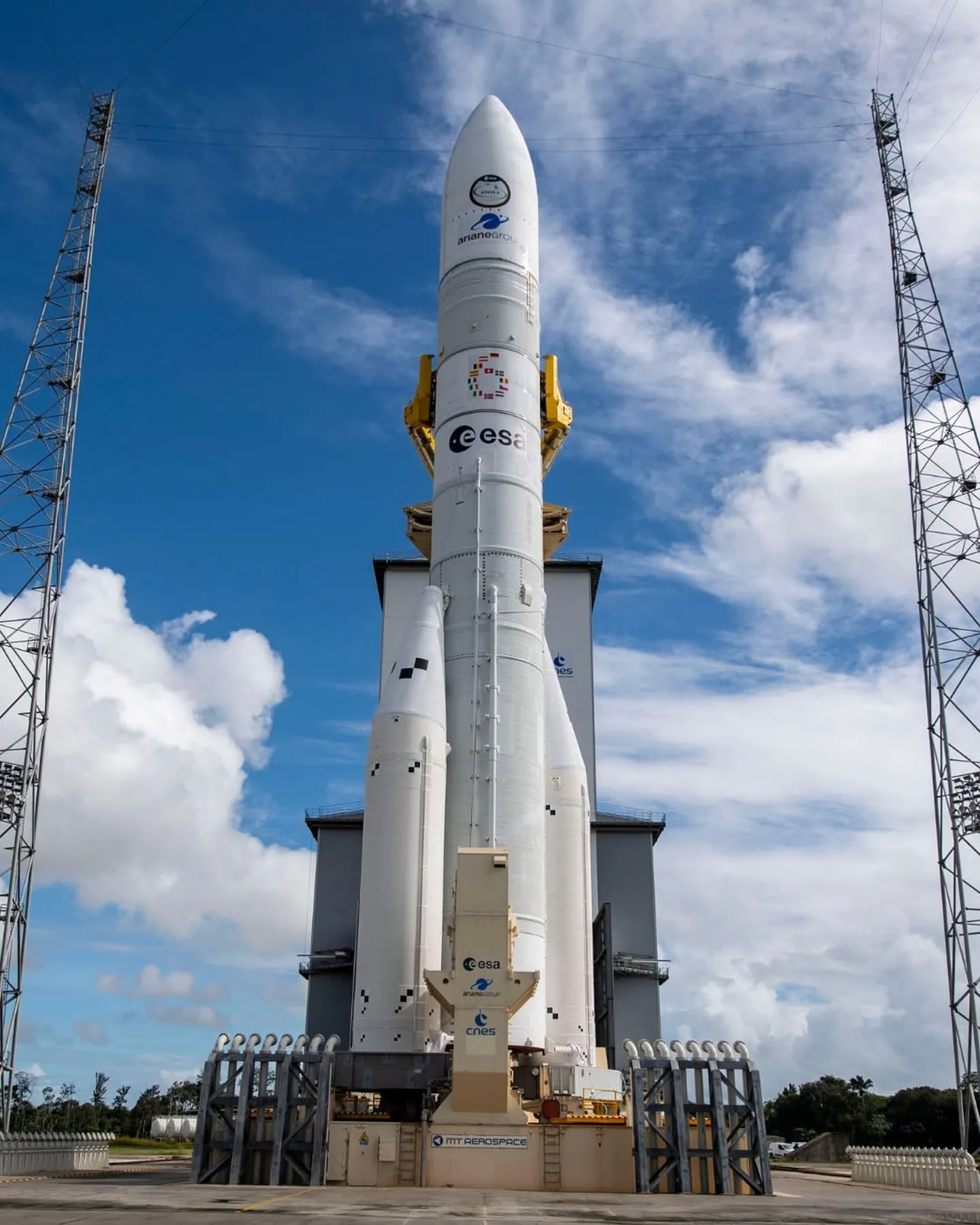 Ariane 6 stardib oma esimesele missioonile, et viia orbiidile Prantsuse CSO-3 militaarotstarbeline satelliit