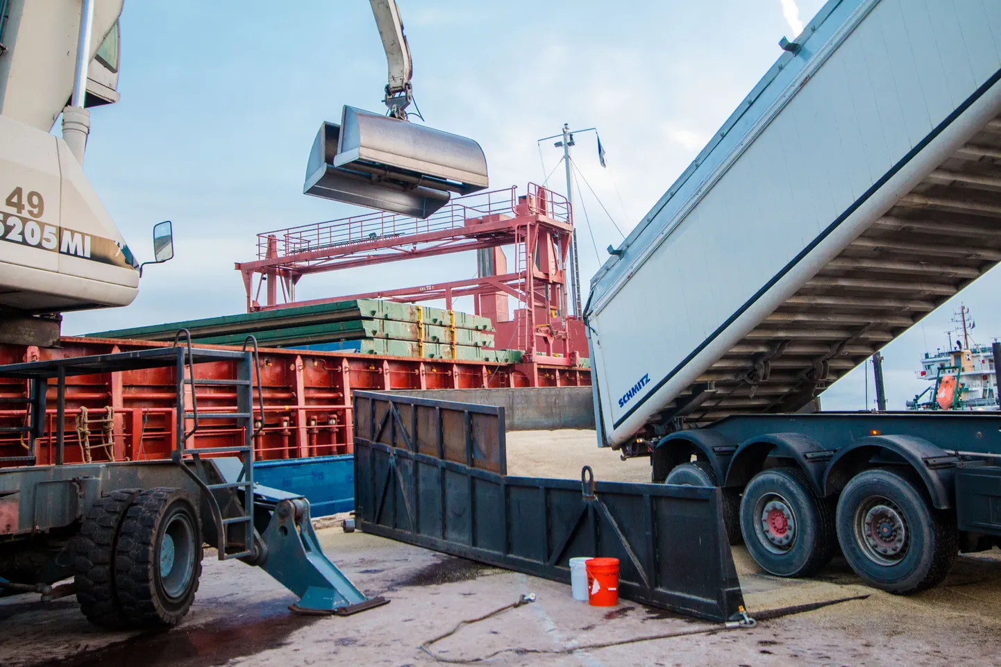 Oilseeds Trade saadab Pärnu sadamast toidurukist enamasti Soome või Saksamaale.