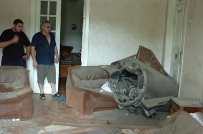 2008.aasta Vene-Gruusia sõja ajal lõpetas ühel juhul osa Iskander-M raketist inimeste elutoas