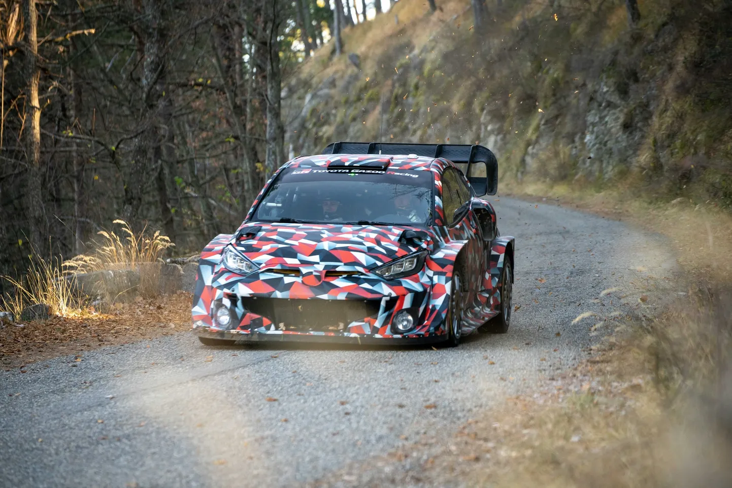 Toyota uus ralliauto.