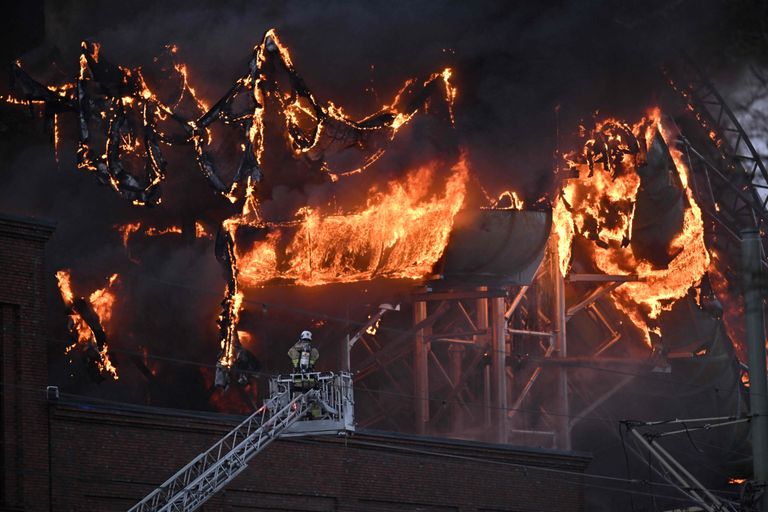 Rootsis Göteborgis tekkis 12. veebruaril 2024 tulekahju Lisbergi lõbustuspargis.