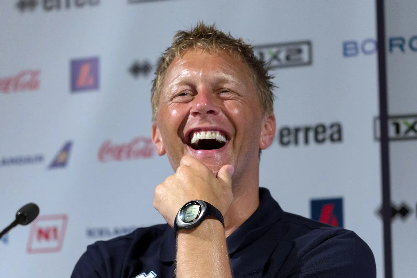 Islandi koondise treener Heimir Hallgrimsson