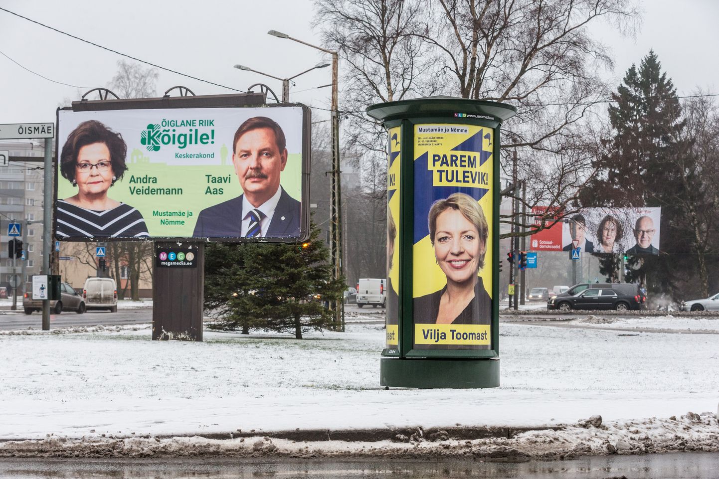 Valimisreklaamid Tallinnas