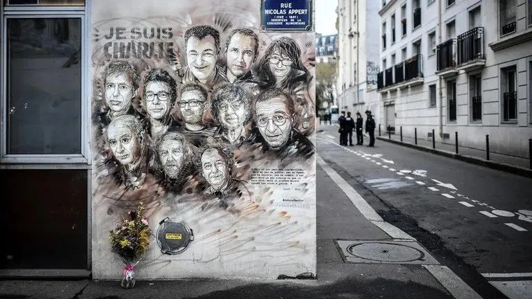 Жертвы нападения на редакцию Charlie Hebdo.