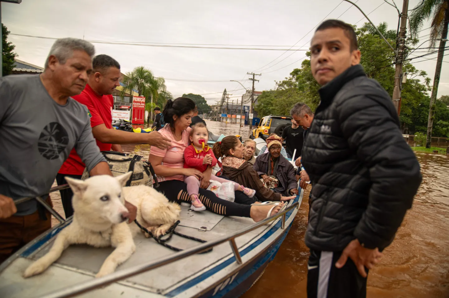 Brasiilias Rio Grande do Suli osariigis asuv suurlinn Porto Alegre sai tulvavetes eriti rängalt kannatada.