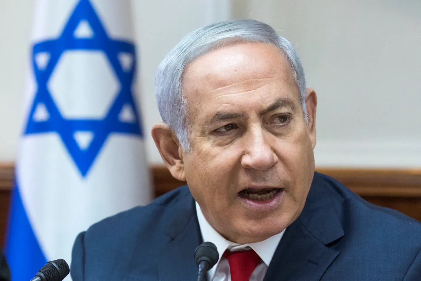 Benjamin Netanyahu.
