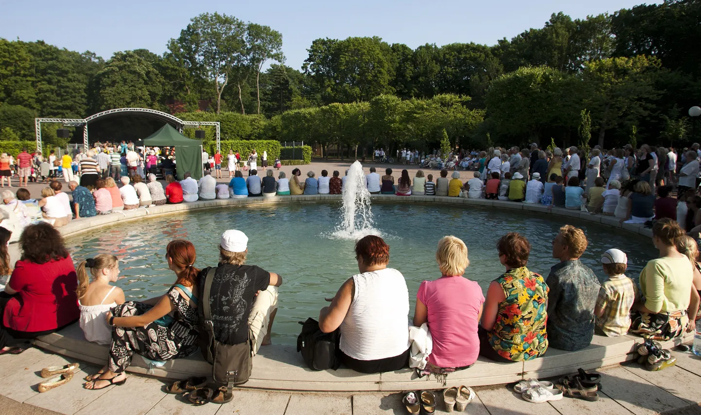 Kadrioru pargi sünnipäev 2010. aastal.