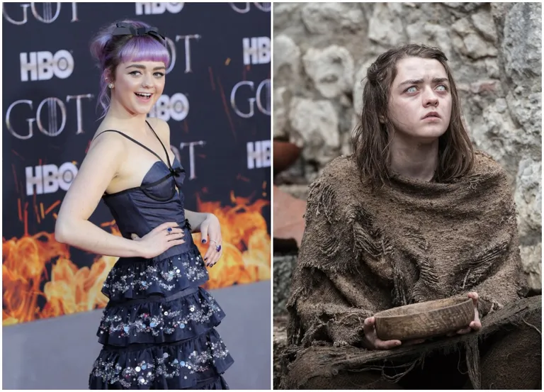 Maisie Williams ehk Arya Stark.