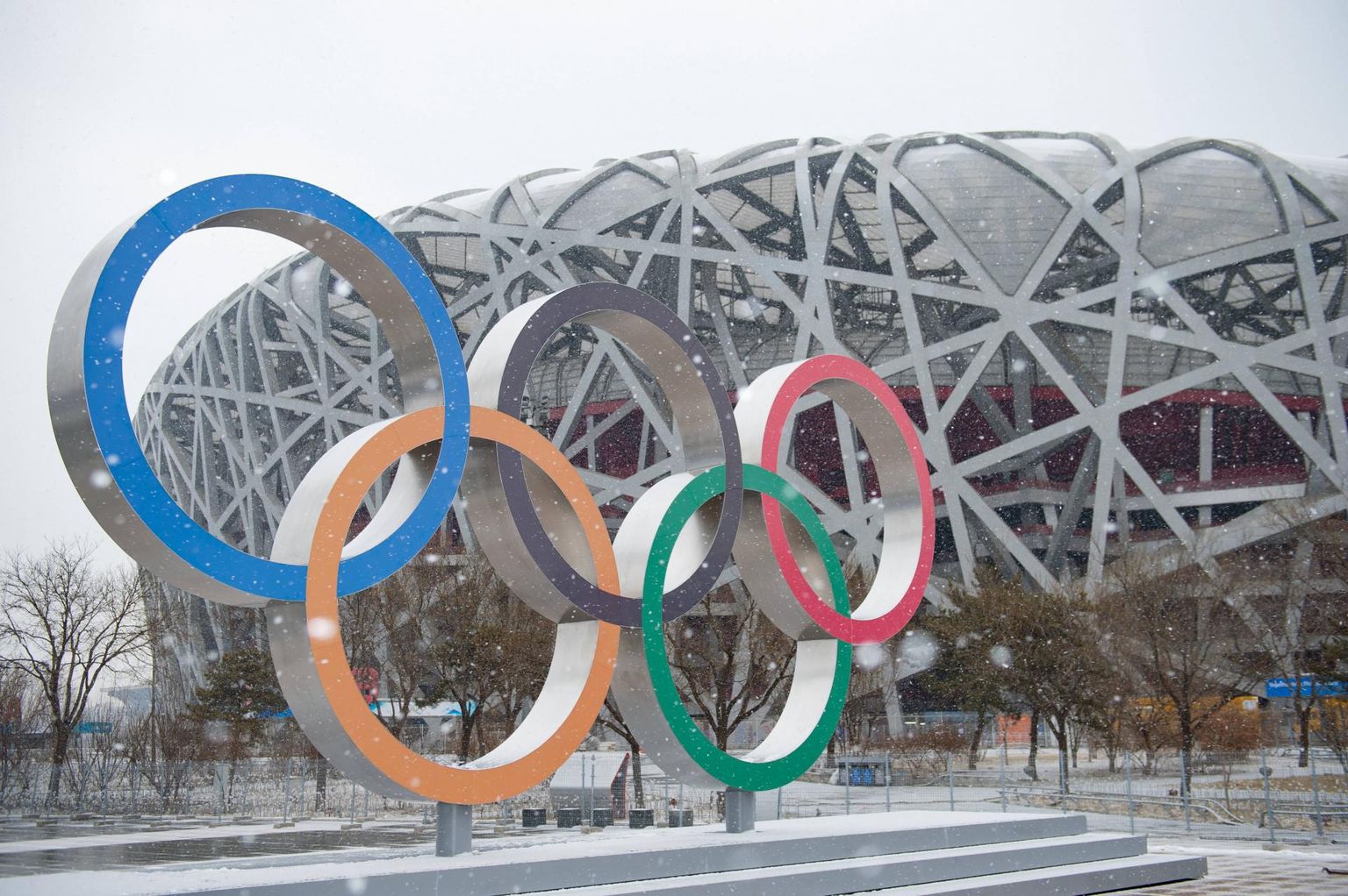 Pekingi olümpiamängud toimuvad 4.–20. veebruarini.  FOTO: Chine Nouvelle/sipa