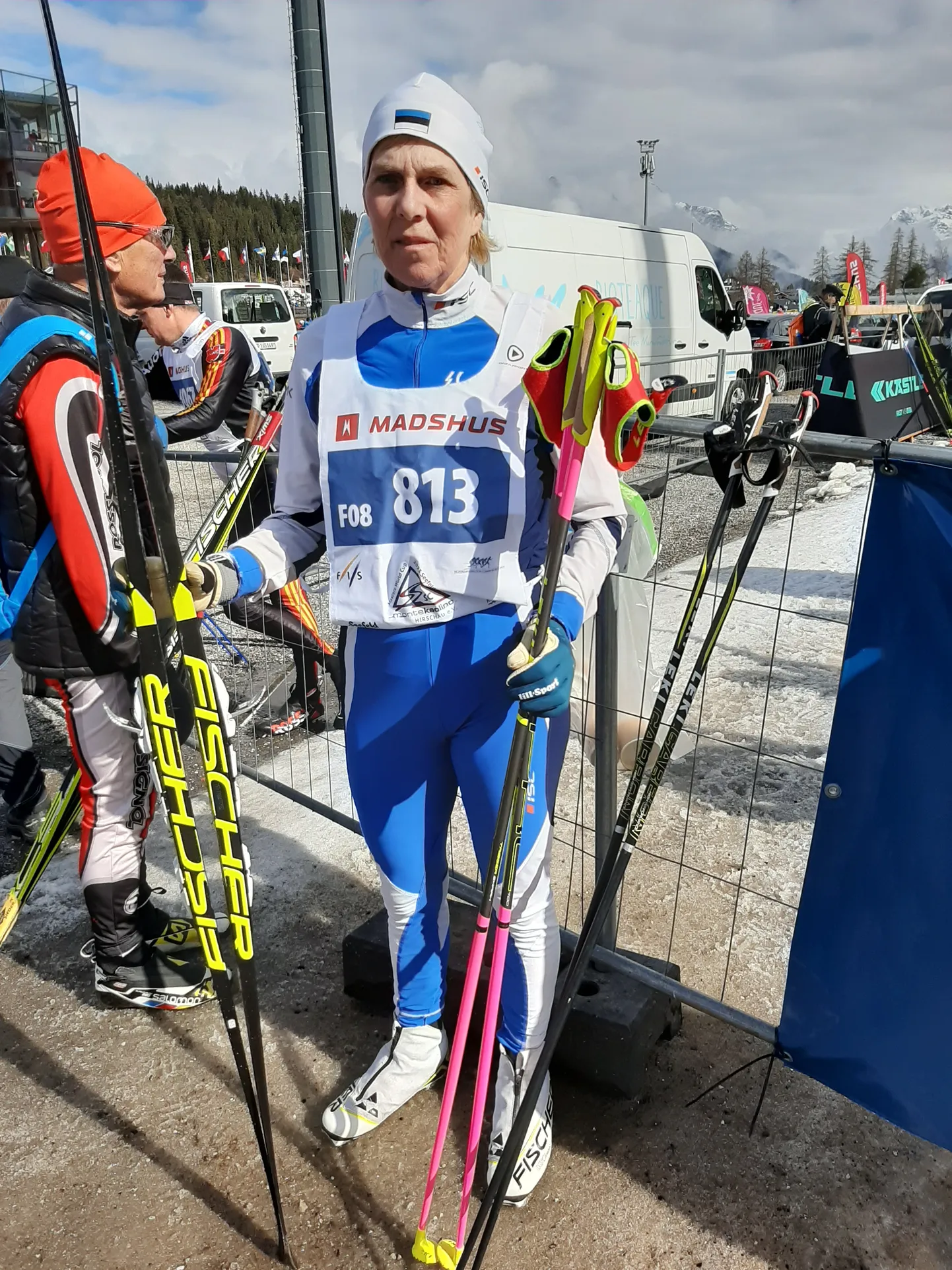 Tiina Idavain oli üks väheseid, kes võistles klassikalises stiilis ja võitis pronksmedali.