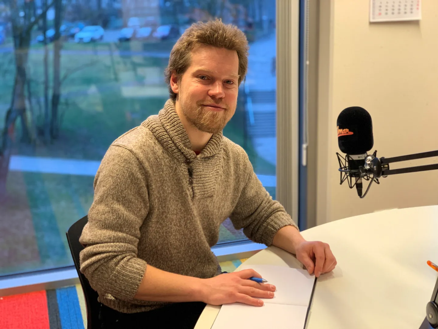 Joosep Matjus raadio Elmar stuudios