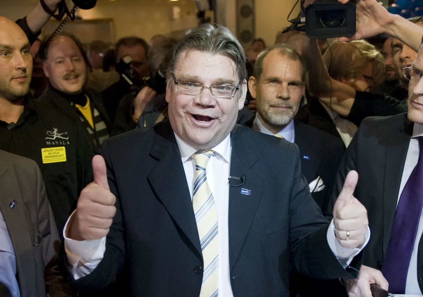 Põlissoomlaste juht Timo Soini.