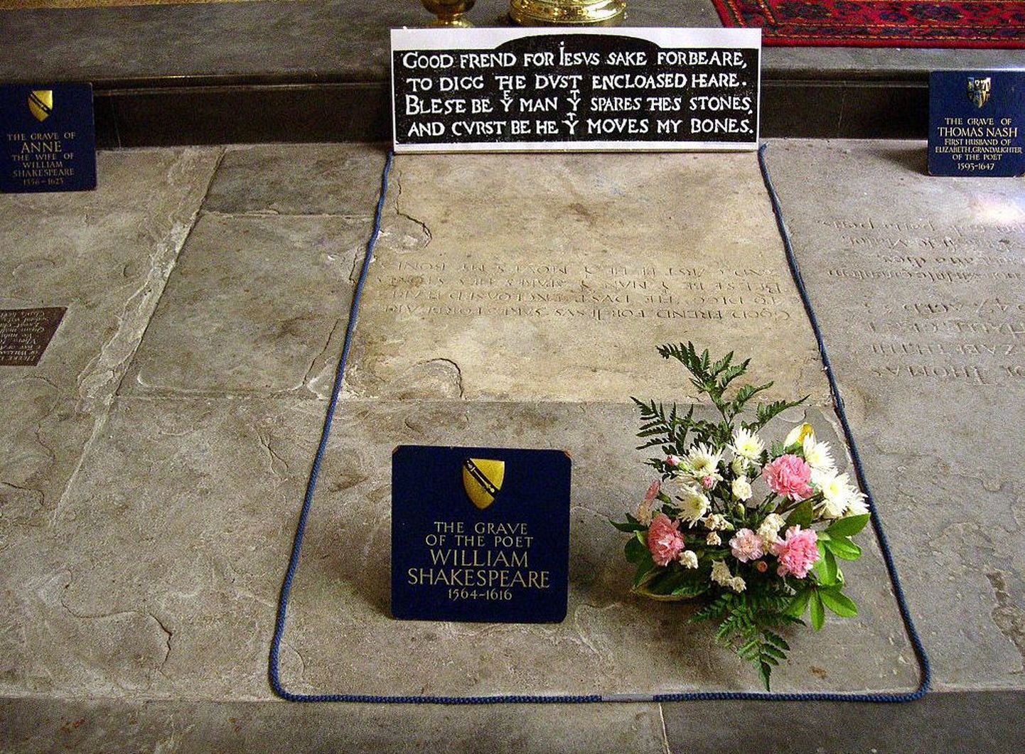 William Shakespeare`i haud Stratford-upon-Avonis