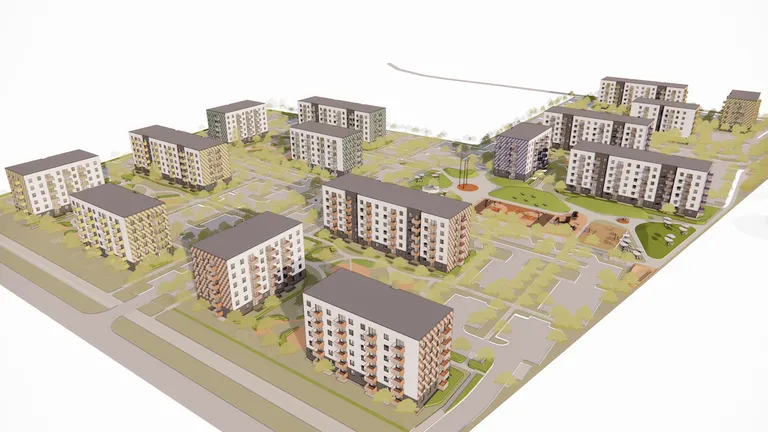 В Дрейлини построят новый жилой комплекс на 15 домов