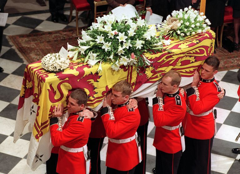 Diana kirst Westminster Abbey katedraalis