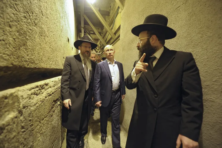 Vladimir Putin Iisraelis Jeruusalemmas