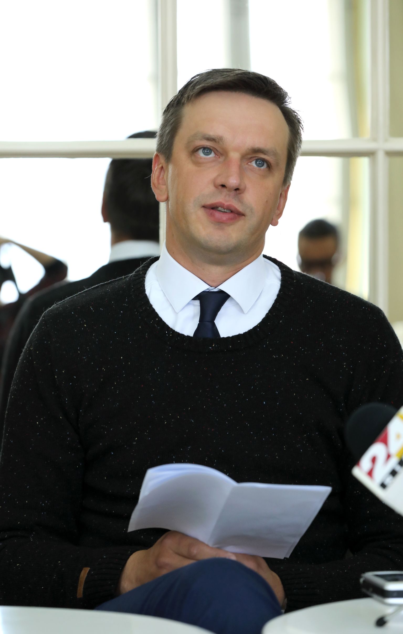 Latvijas Nacionālā teātra teātra direktors Jānis Vimba 