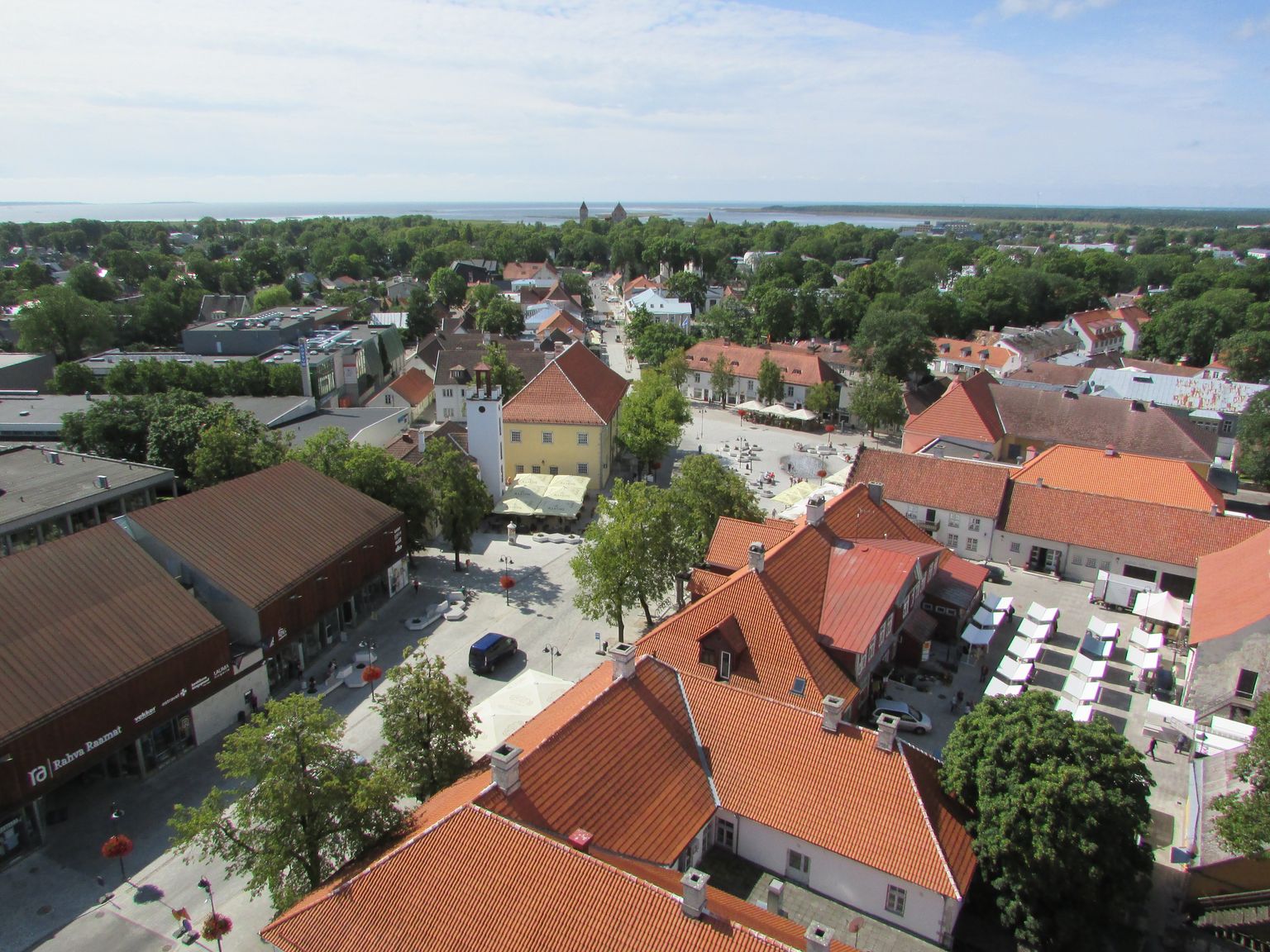 Kuressaare vanalinn. Foto on illustreeriv.