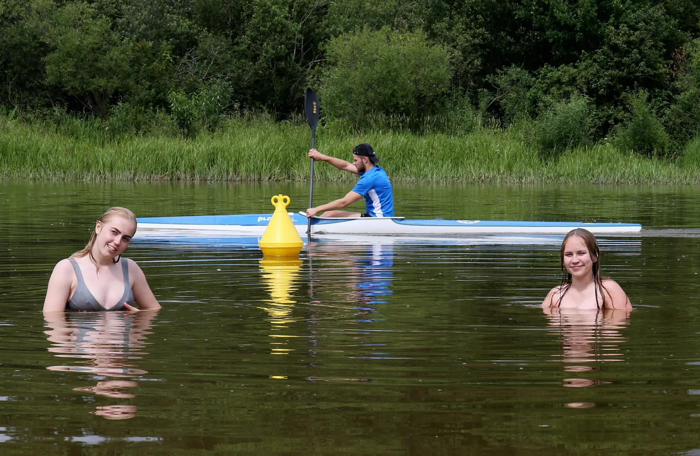 Paljud ideed on seotud Emajõega. Avaliku sauna, kopraraja, luharaja, promenaadi ja ujuva aia kõrval soovitakse ka supelrandade korrastamist. Arhiivifoto.