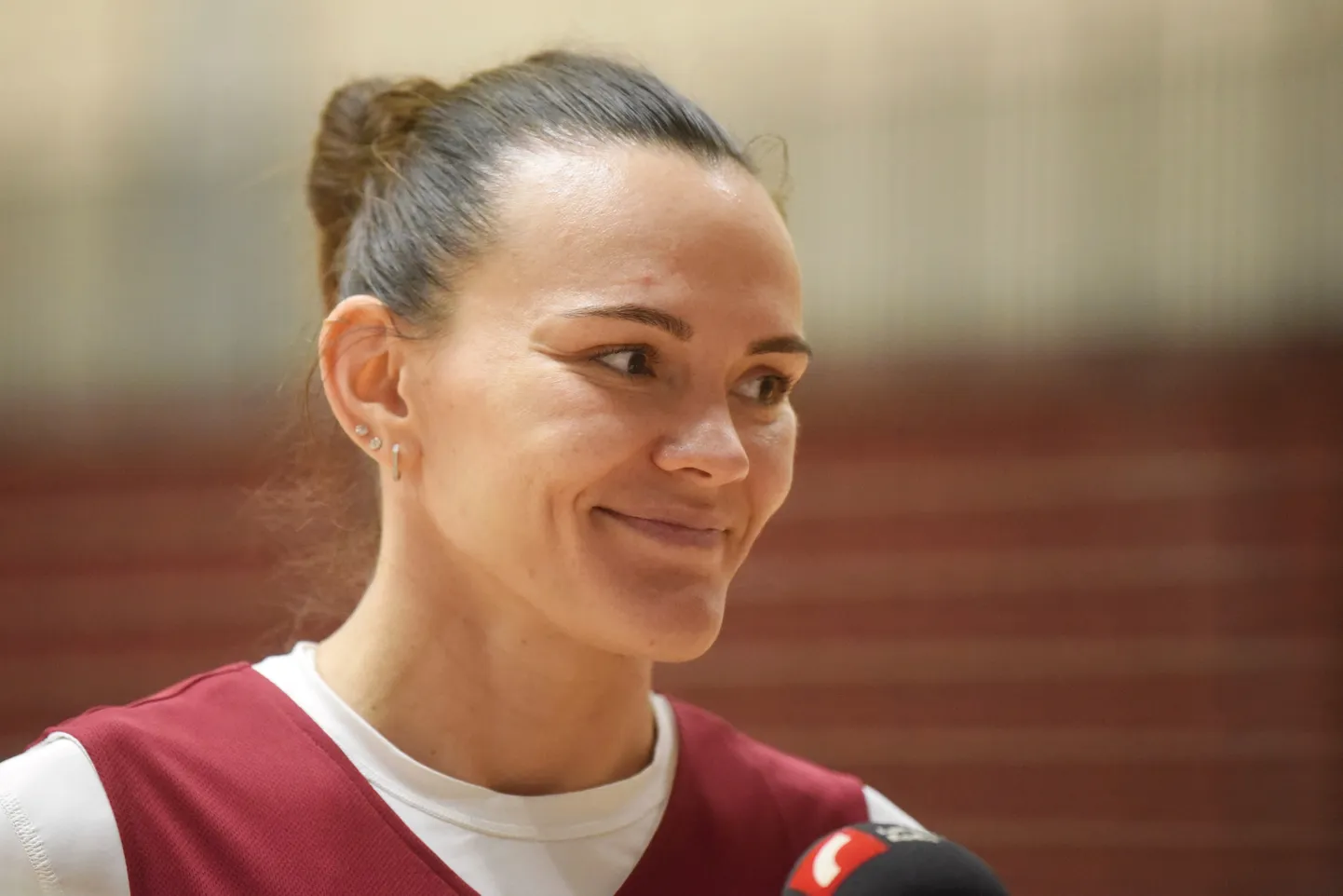 Latvijas sieviešu basketbola izlases spēlētāja Anete Šteinberga