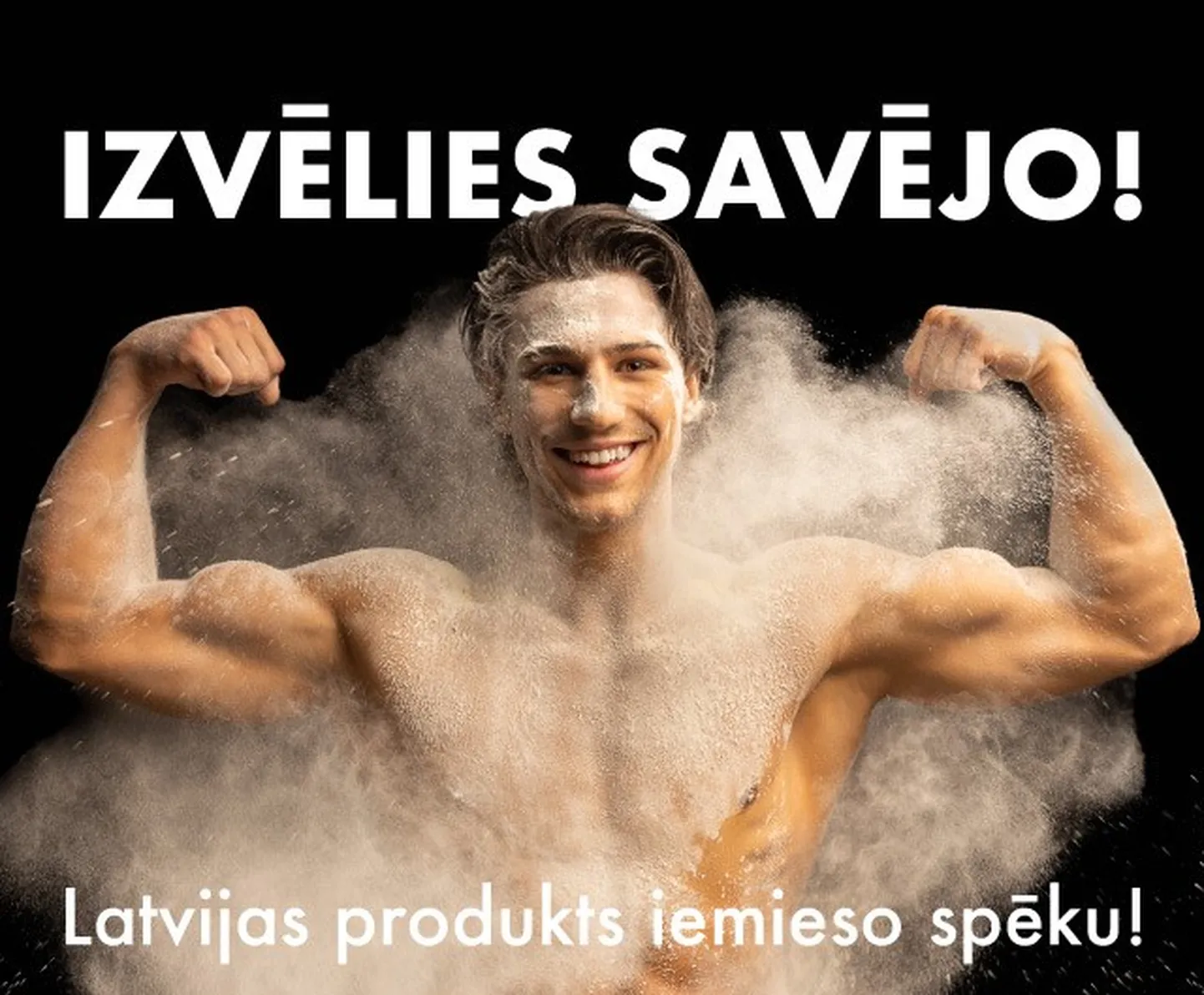 Kampaņas "Izvēlies savējo!" publicitātes materiāls.