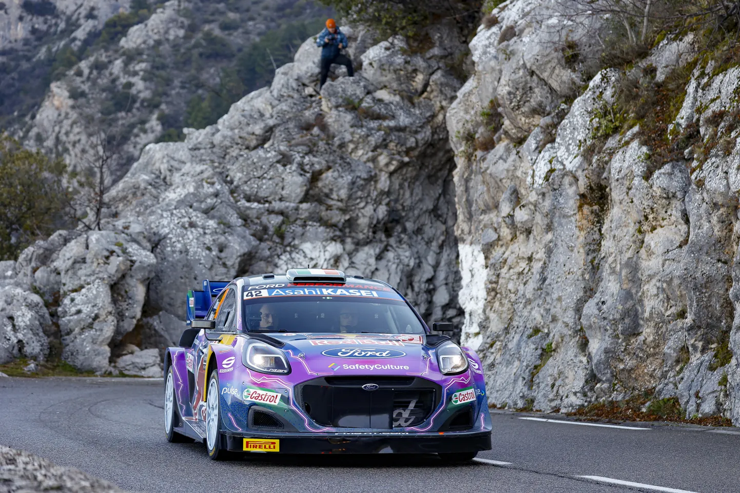 M-Spordi Ford Puma Monte Carlo rallil.