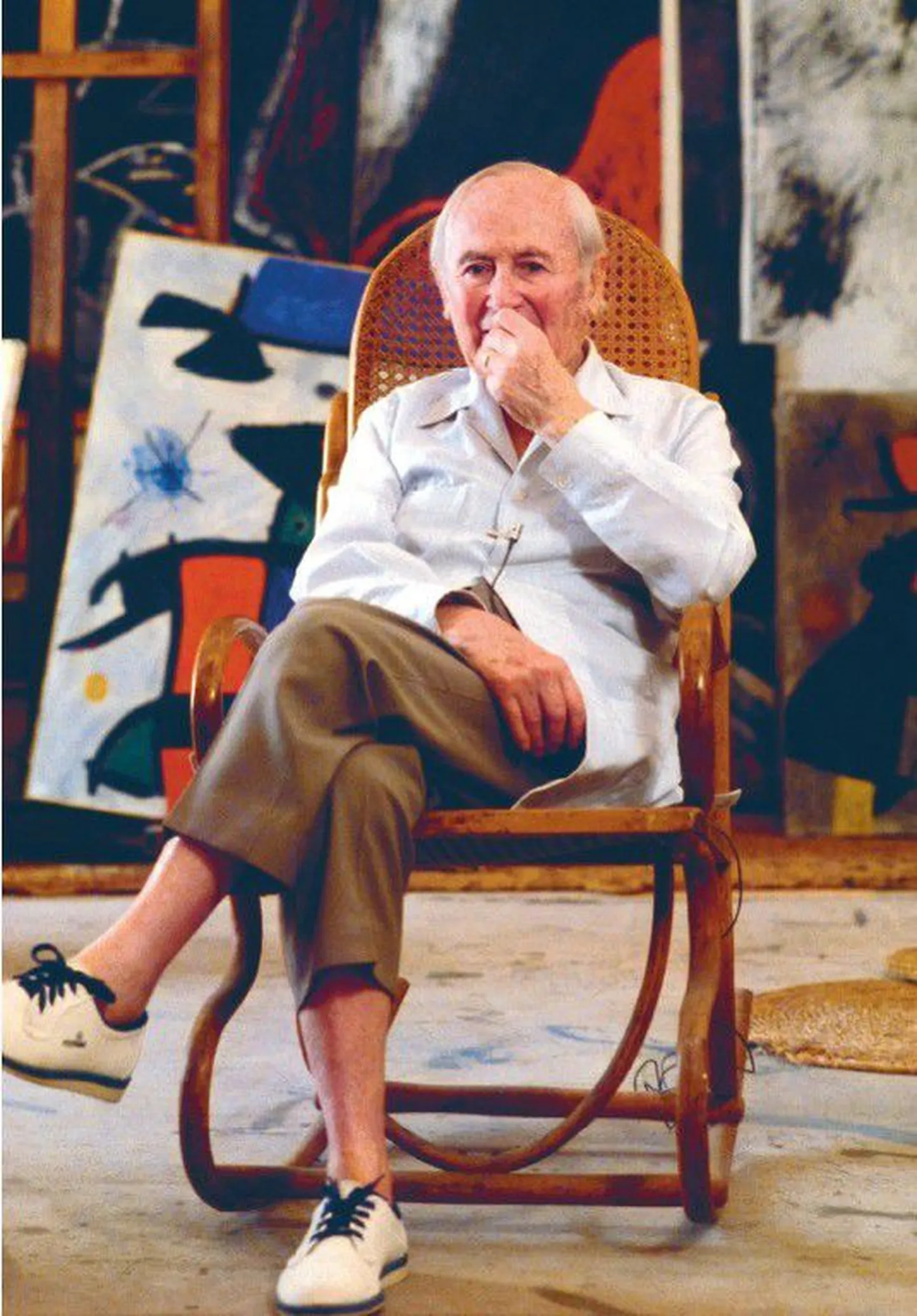 Joan Miró oma Palma de Mallorca ateljees.