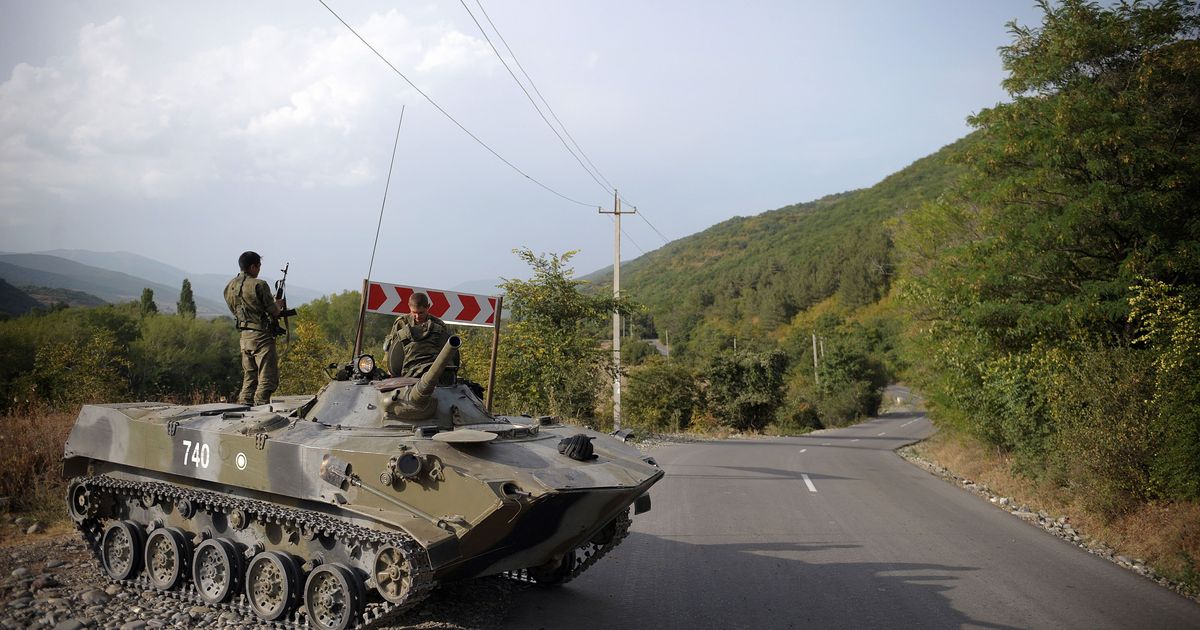 Военный конфликт в осетии. БТР-80а Южная Осетия. БТР 80 Грузия.
