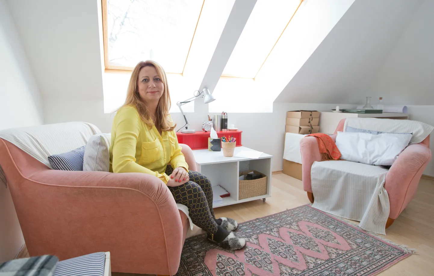 Küllike Oja annab oma hubases kabinetis ka personaalset karjäärinõu.