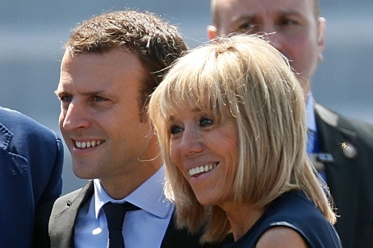 Emmanuel Macroni ja Brigitte Trogneux