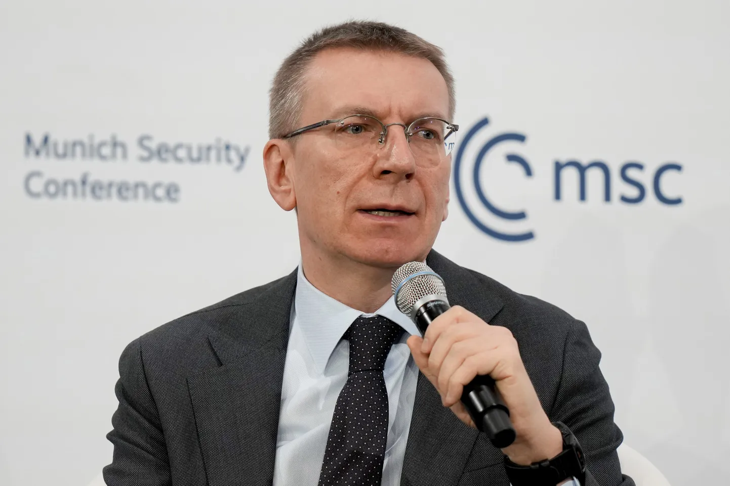 Läti president Edgars Rinkevics.