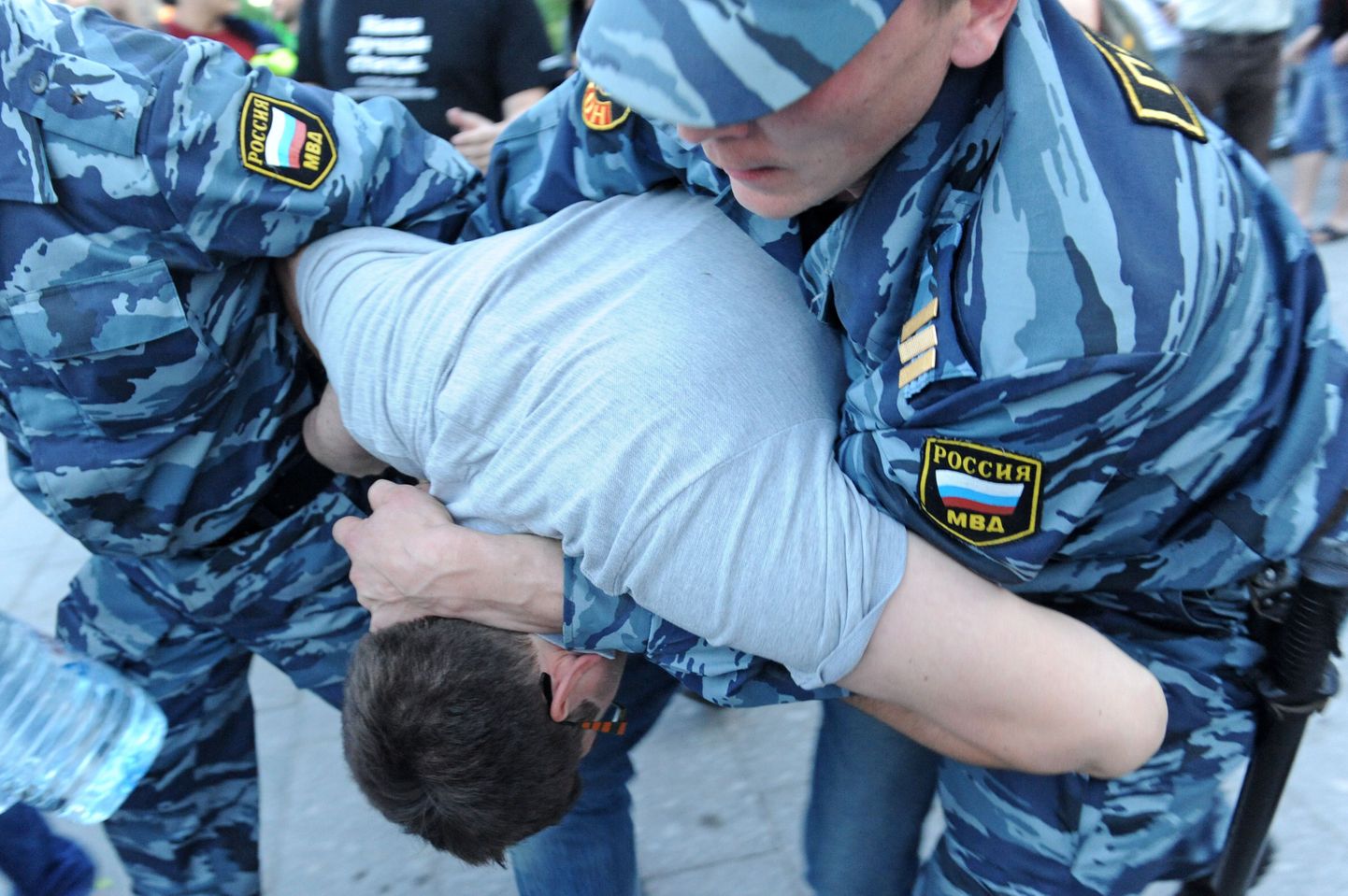 Moskva politseinikud tööhoos.