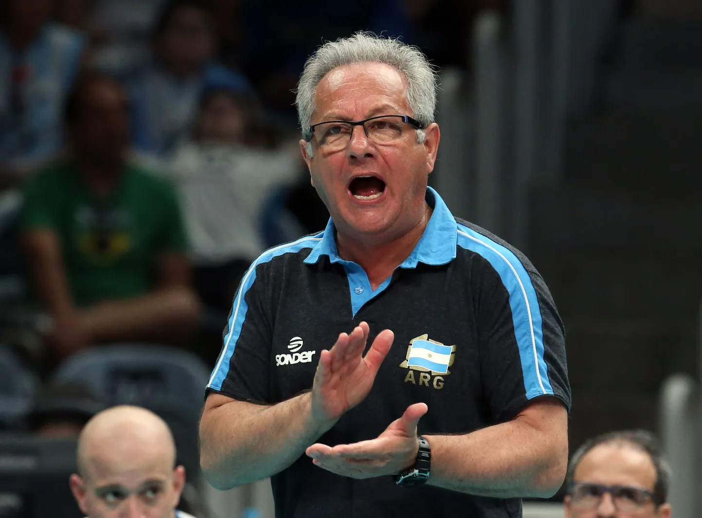 Julio Velasco Rio olümpiamängudel.