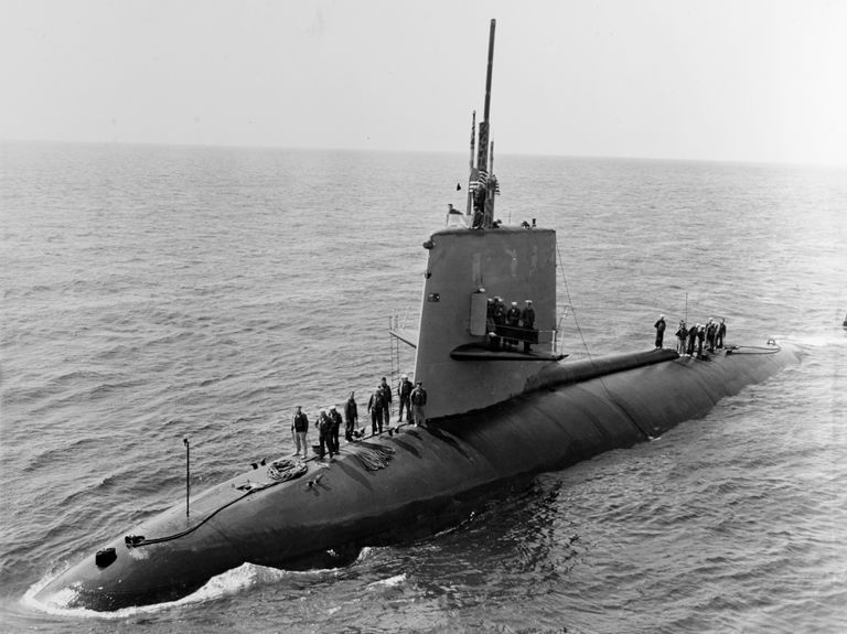 USA tuumaallveelaev USS Scorpion, mis uppus 1960. aastatel Atlandi ookeanis