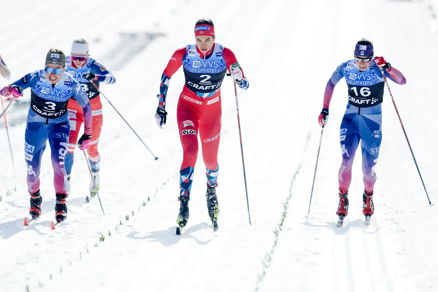 Suusatajad, pilt on illustratiivne.