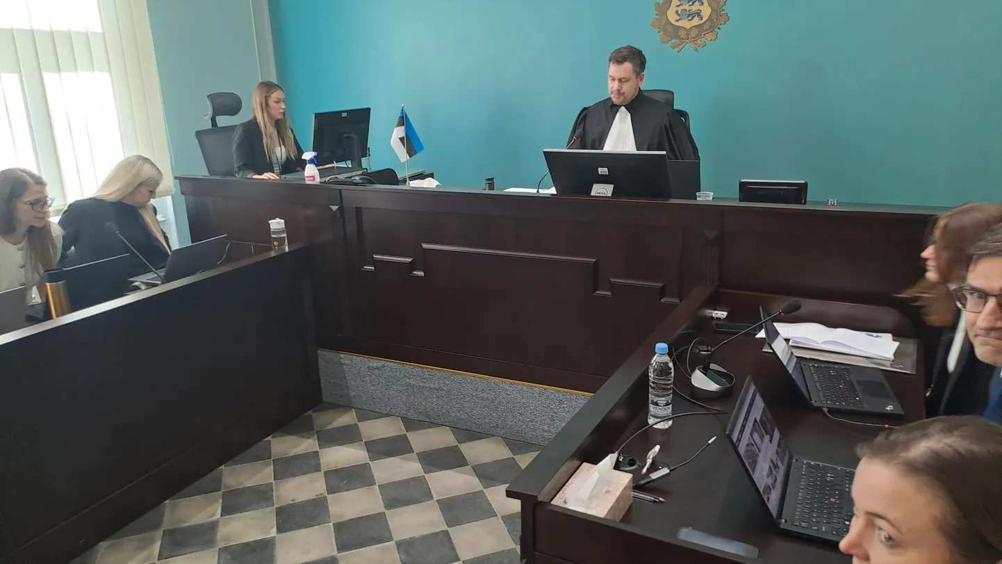 Tallinna halduskohtunik Janek Laidvee viis Nursipalu laiendamise kaebuse arutelu läbi väljasõiduistungil Võru kohtumajas.