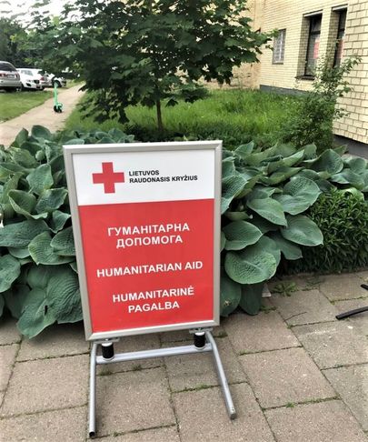 Inna töötab Vilniuse Punases Ristis.