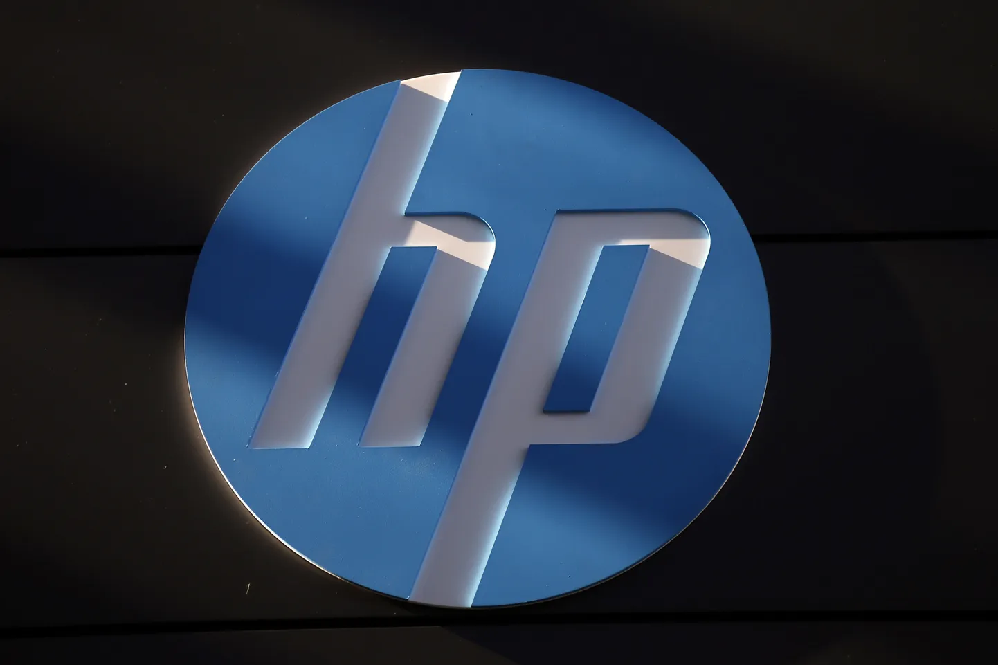 Hewlett-Packardi logo.