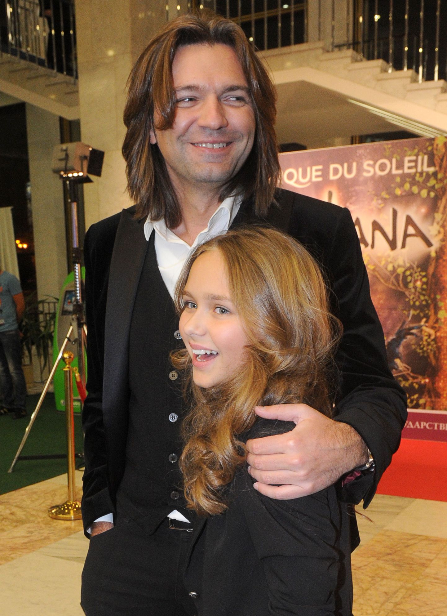 Дмитрий Маликов с дочерью