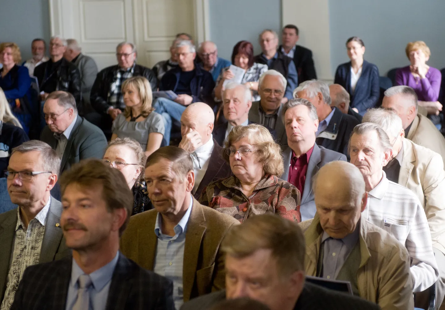 AS Harju Elekter aktsionäride üldkoosolek Keila kultuurimajas 2014. aastal.