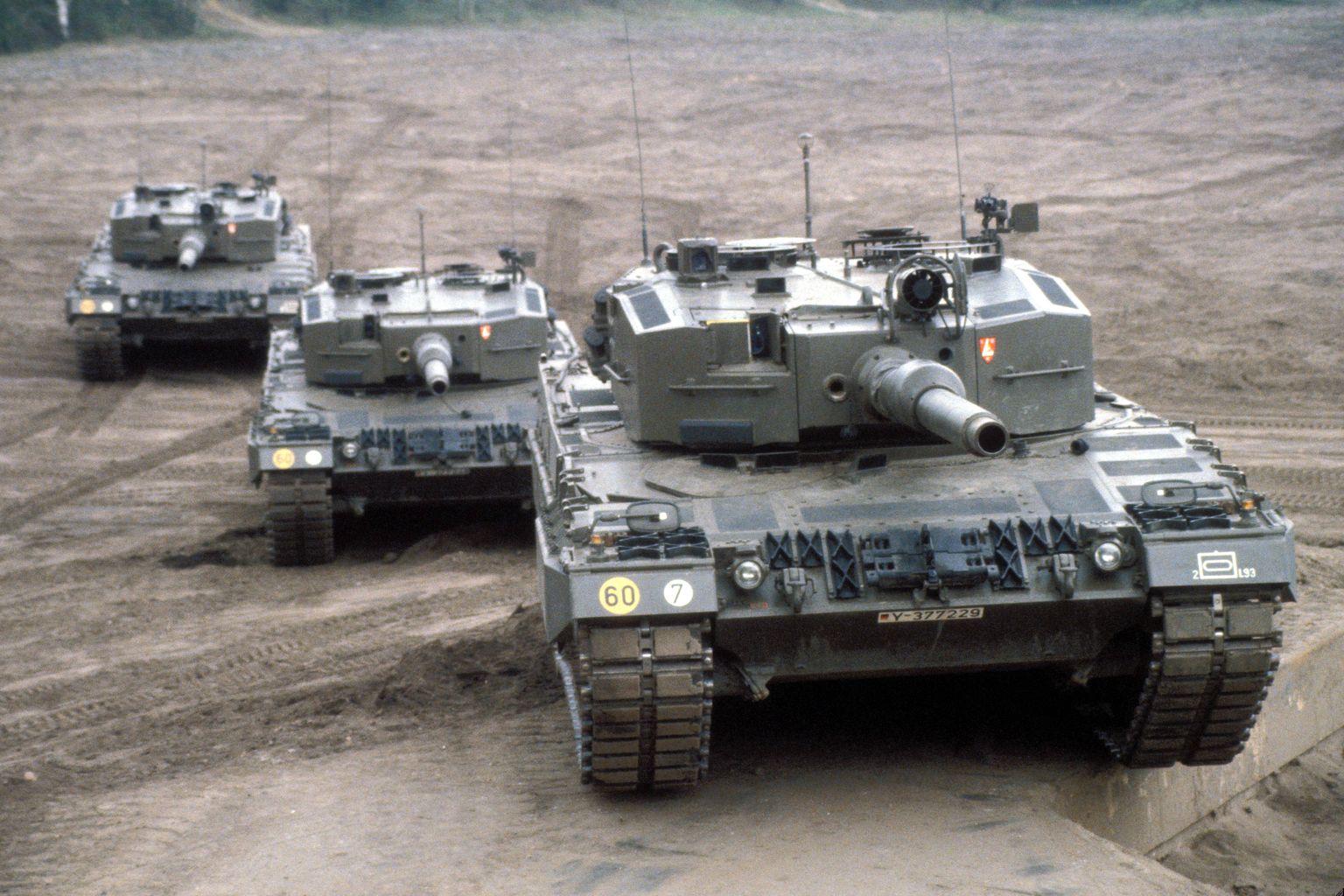 Saksa lahingtankid Leopard 2.