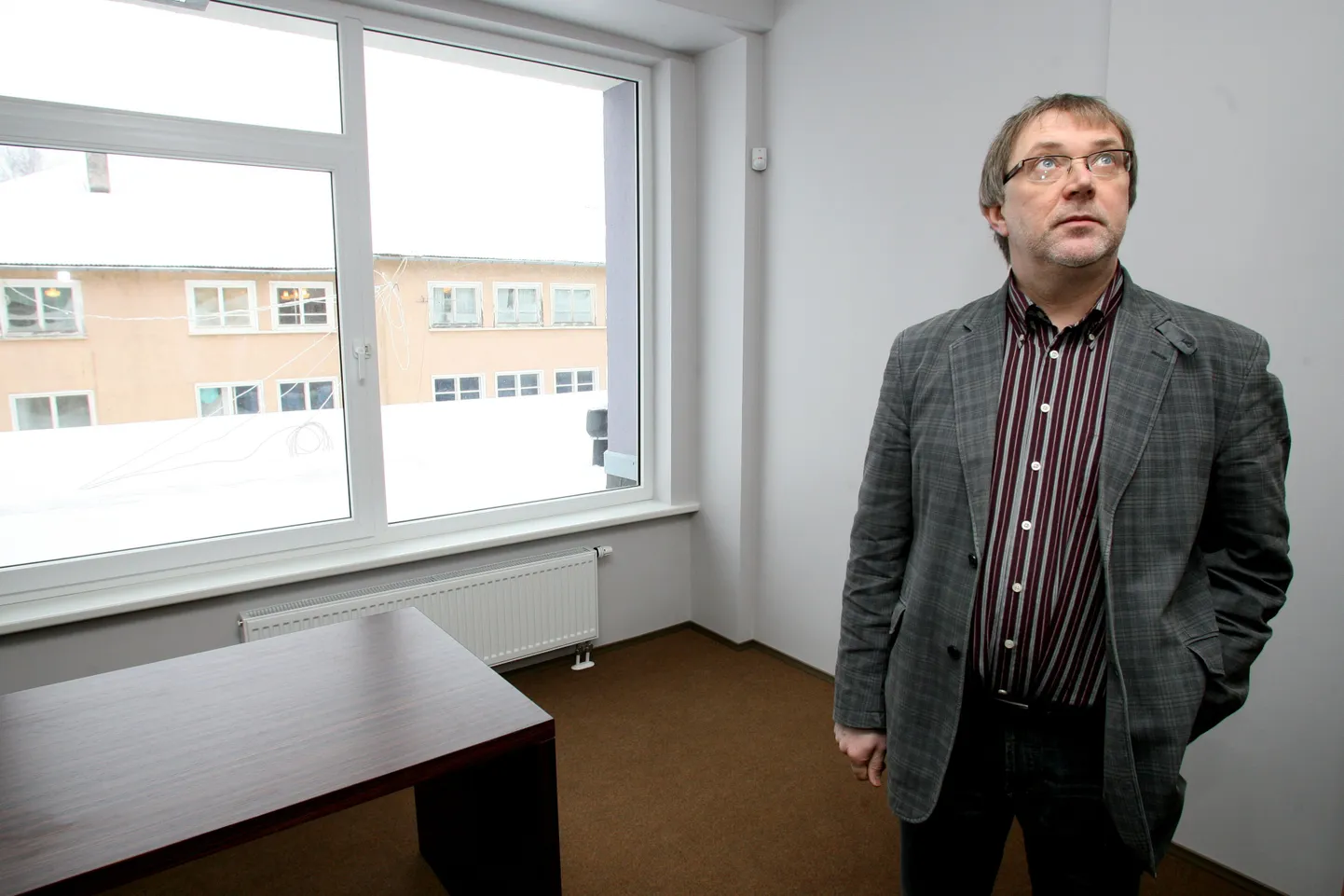 Heiki Rokka Puhja gümnaasiumis.